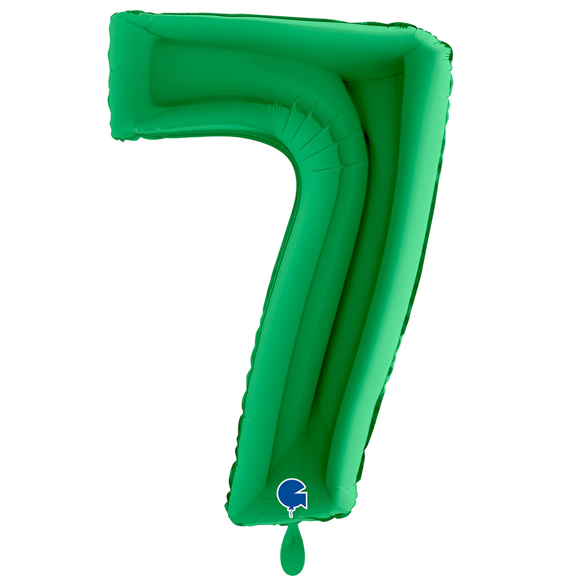 1 Ballon XXL - Nummer 7 - Groen