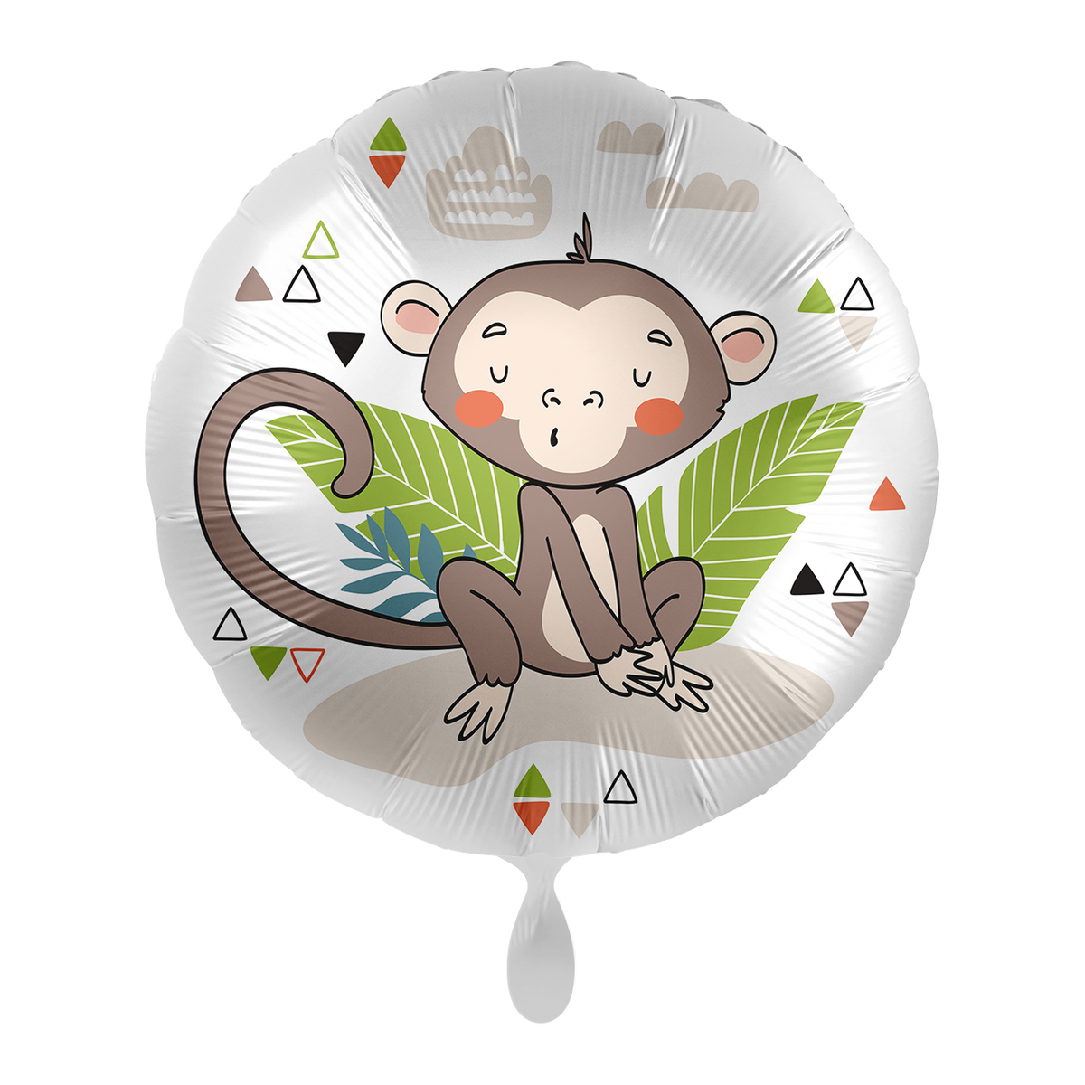 1 Ballon - Jungle Monkey - UNI