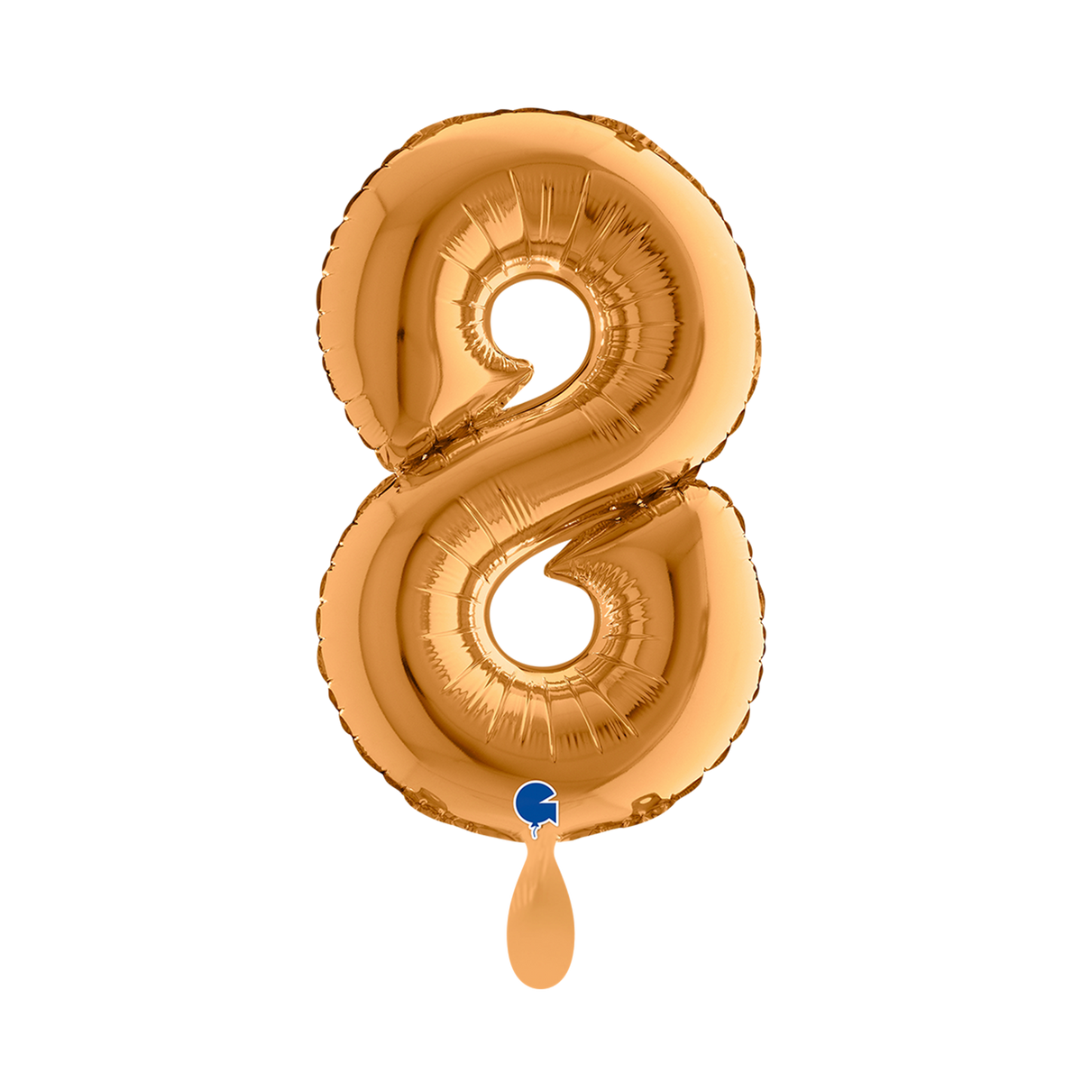 1 Ballon XS – Nummer 8 – Goud