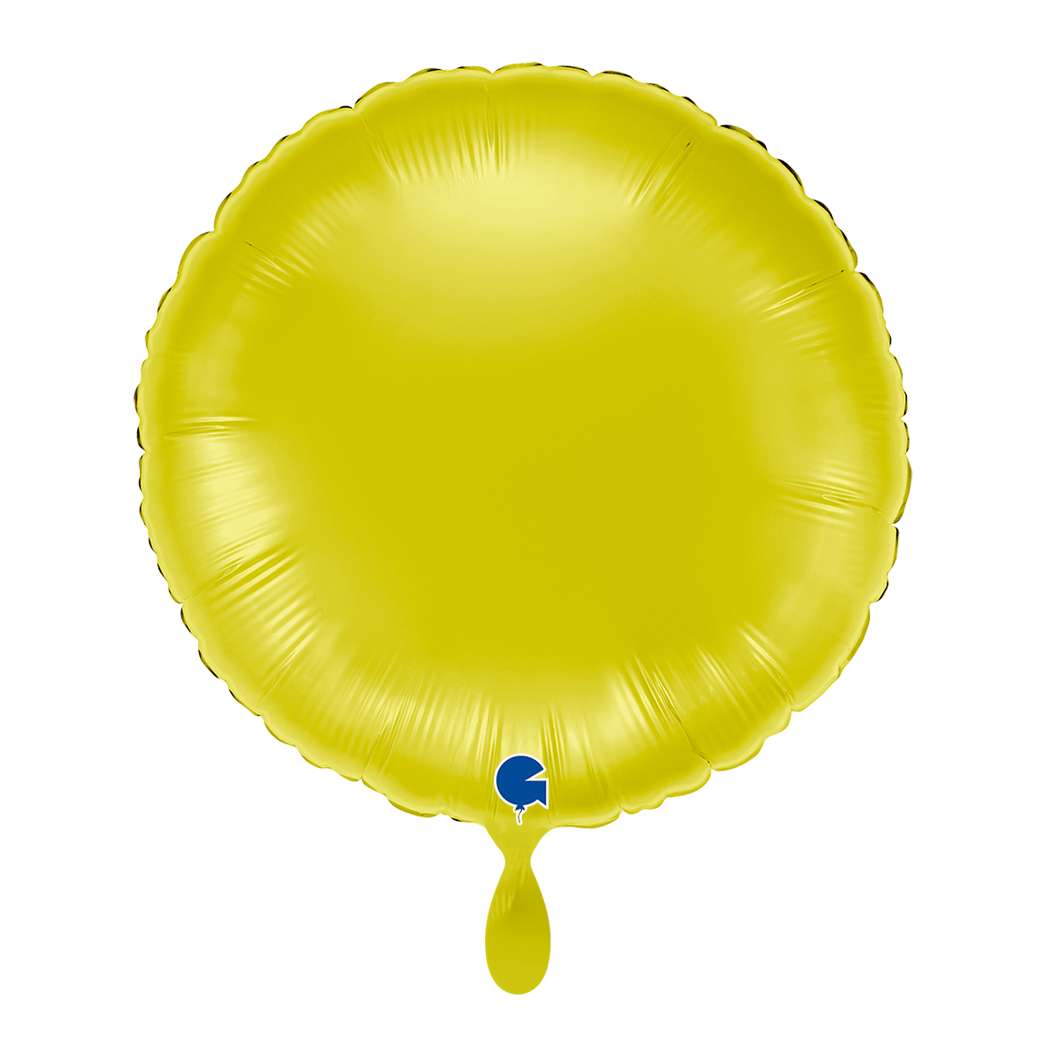 1 Ballon - Rond - Geel
