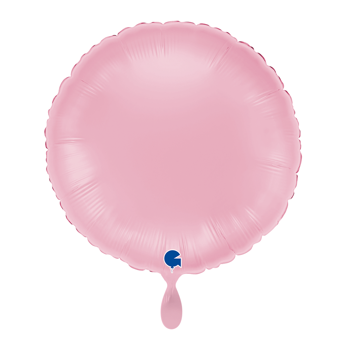 1 Ballon - Rond - Pastelroze