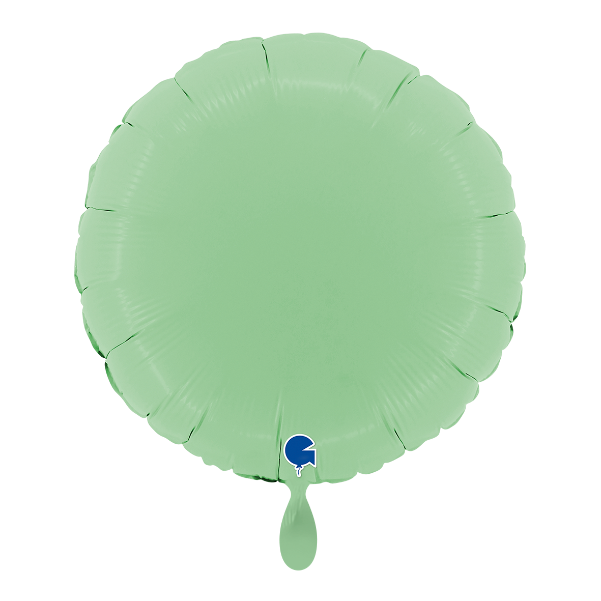 1 Ballon - Rond - Matgroen
