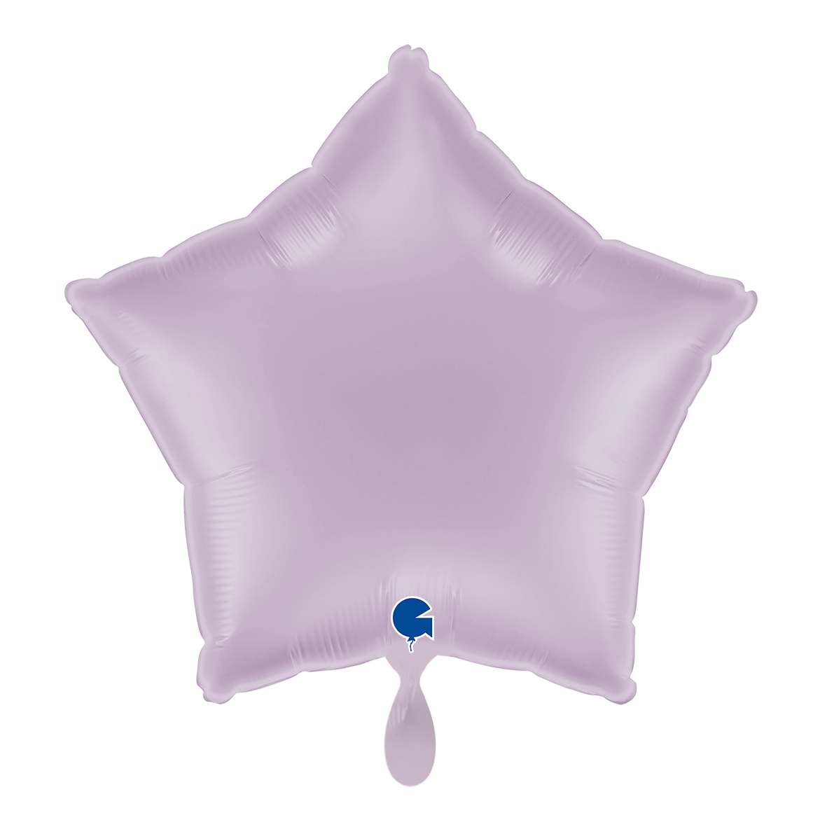 1 Ballon – ster – lila