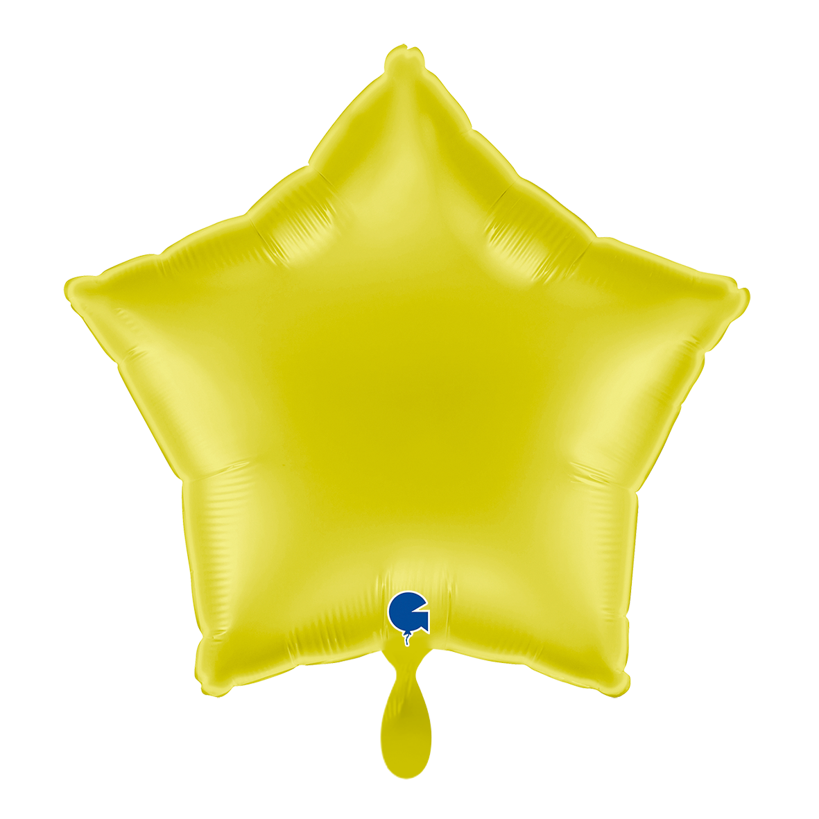 1 Ballon - Ster - Geel