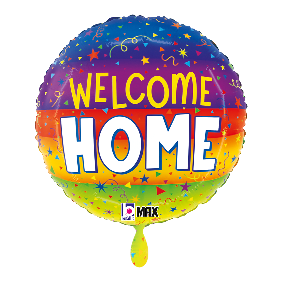 1 Ballon – Welkom thuis-slingers