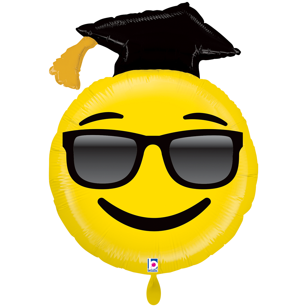 1 Ballon XXL - Emoji Afstudeerfeest