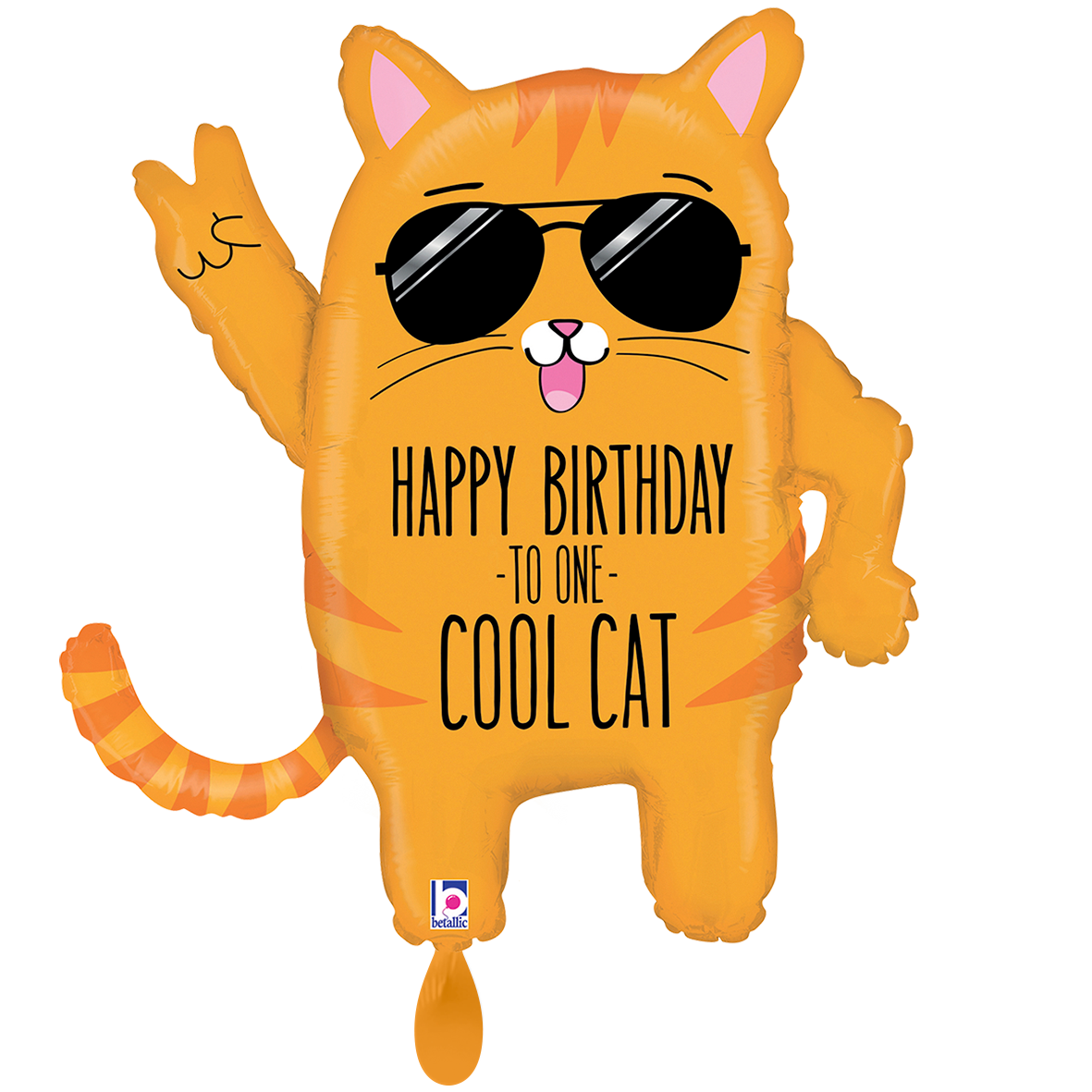 1 Ballon XXL – Cool Cat Verjaardag