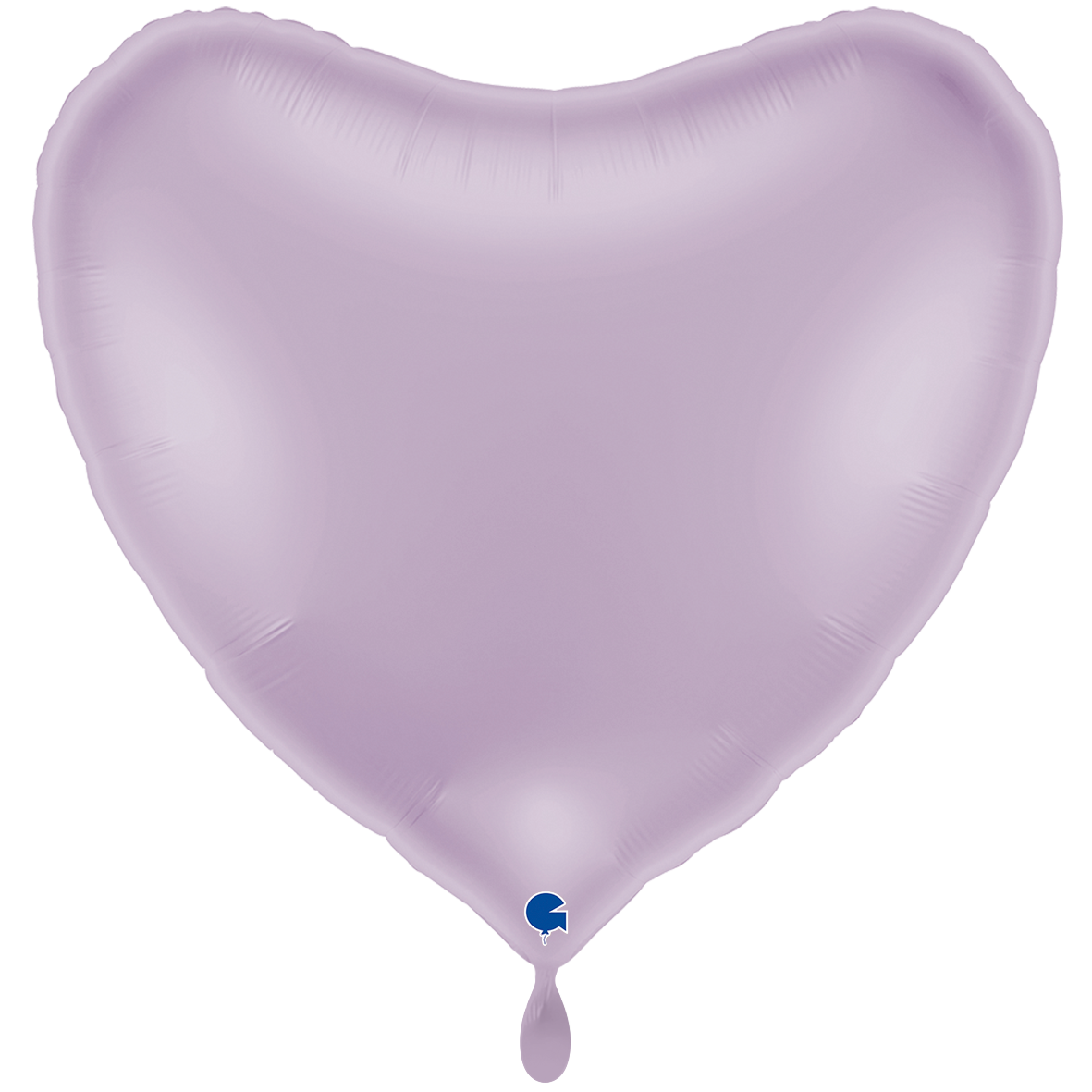 1 Ballon XXL - Hart - Lila