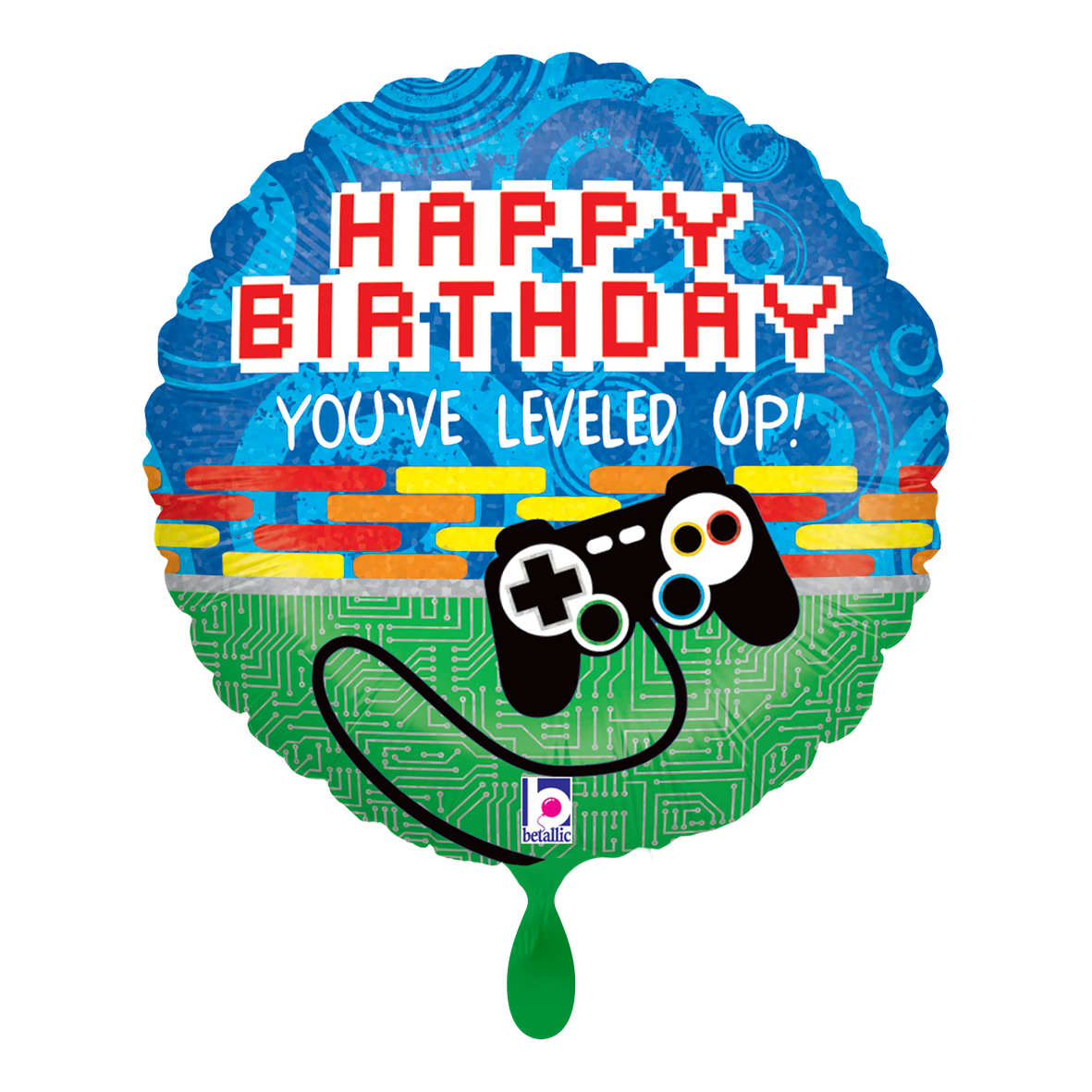 1 ballon - Gamecontroller Verjaardag