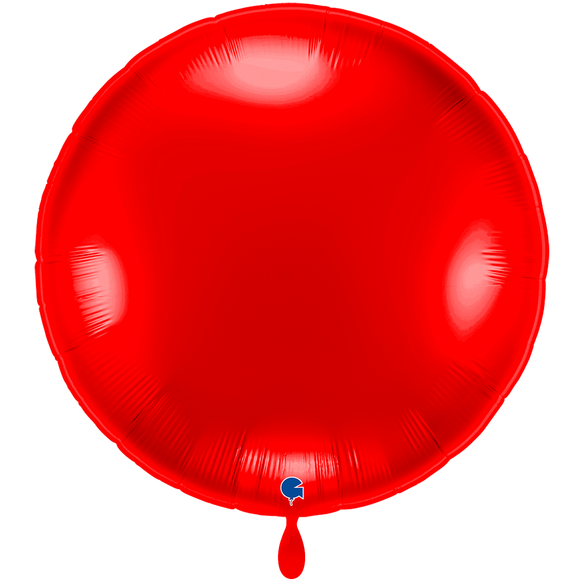 1 Ballon XXL - Rond - Rood