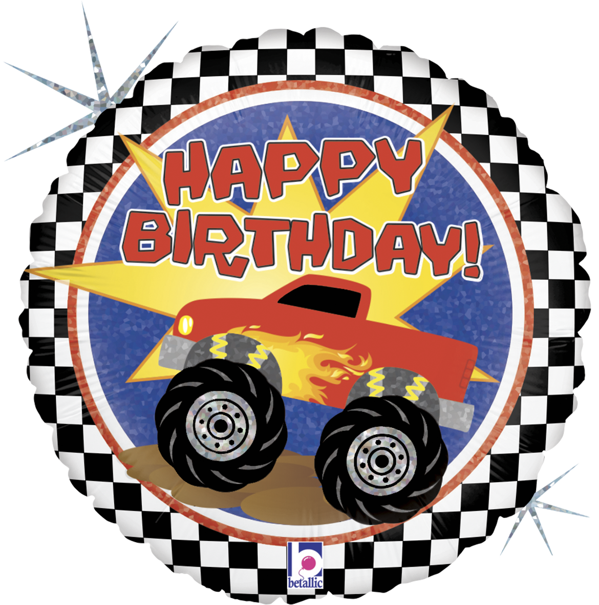 1 Ballon - Monstertruck