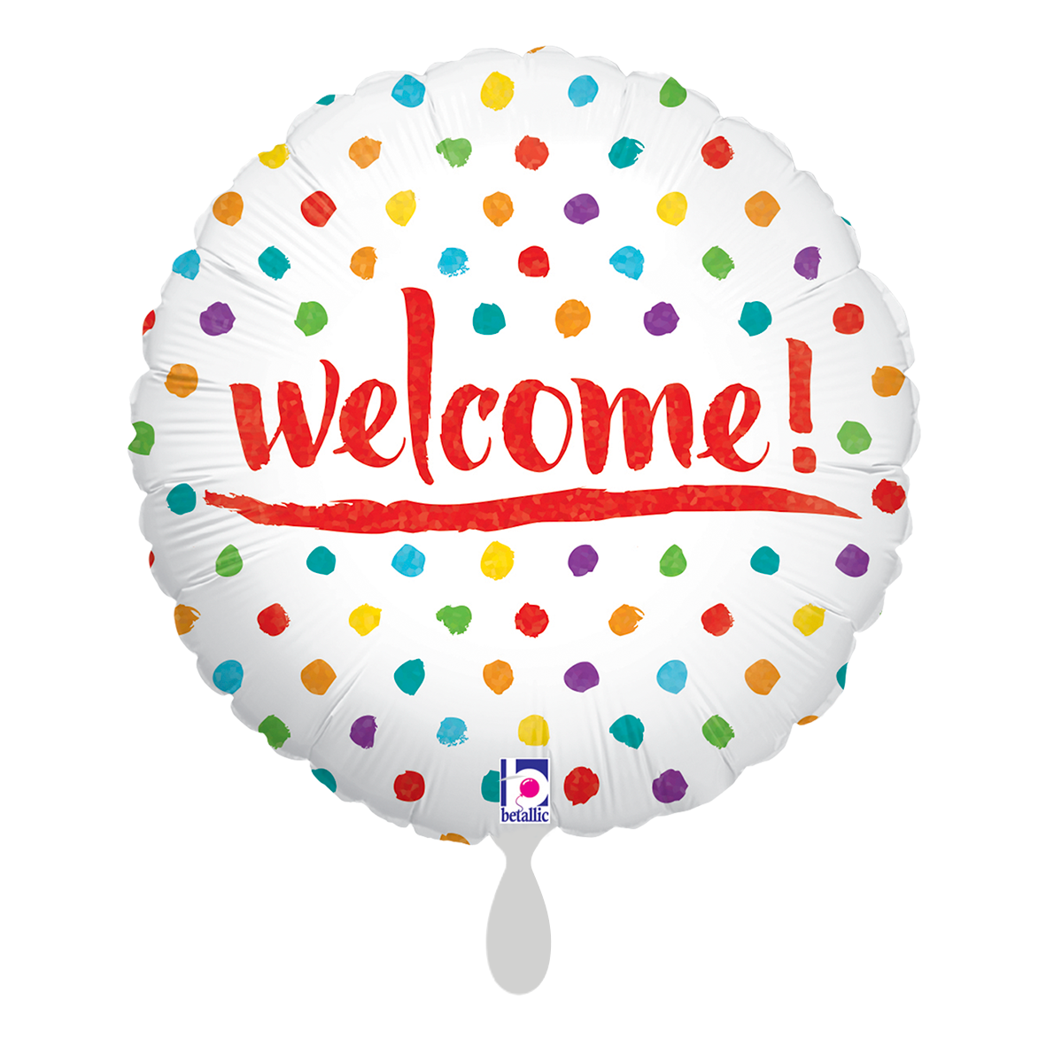 1 Ballon - Welkomststippen