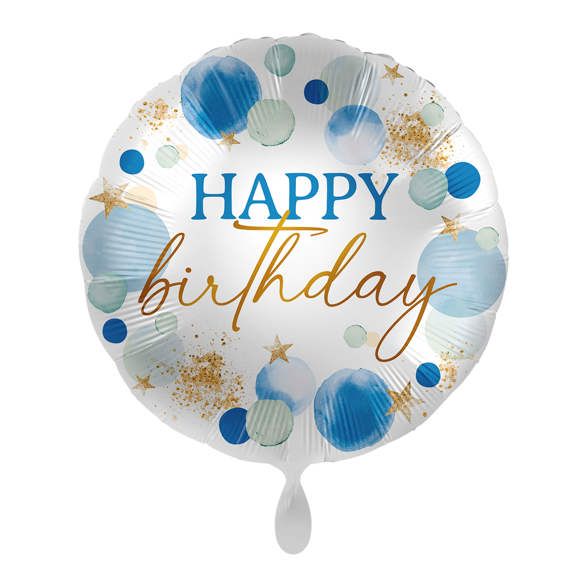 1 Ballon - Lucky Blue Birthday - NL