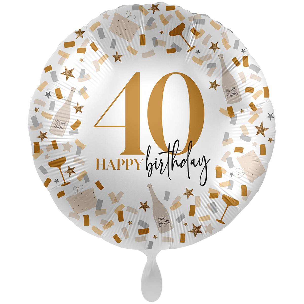1 Ballon XXL - Hello to Another Birthday 40 - NL