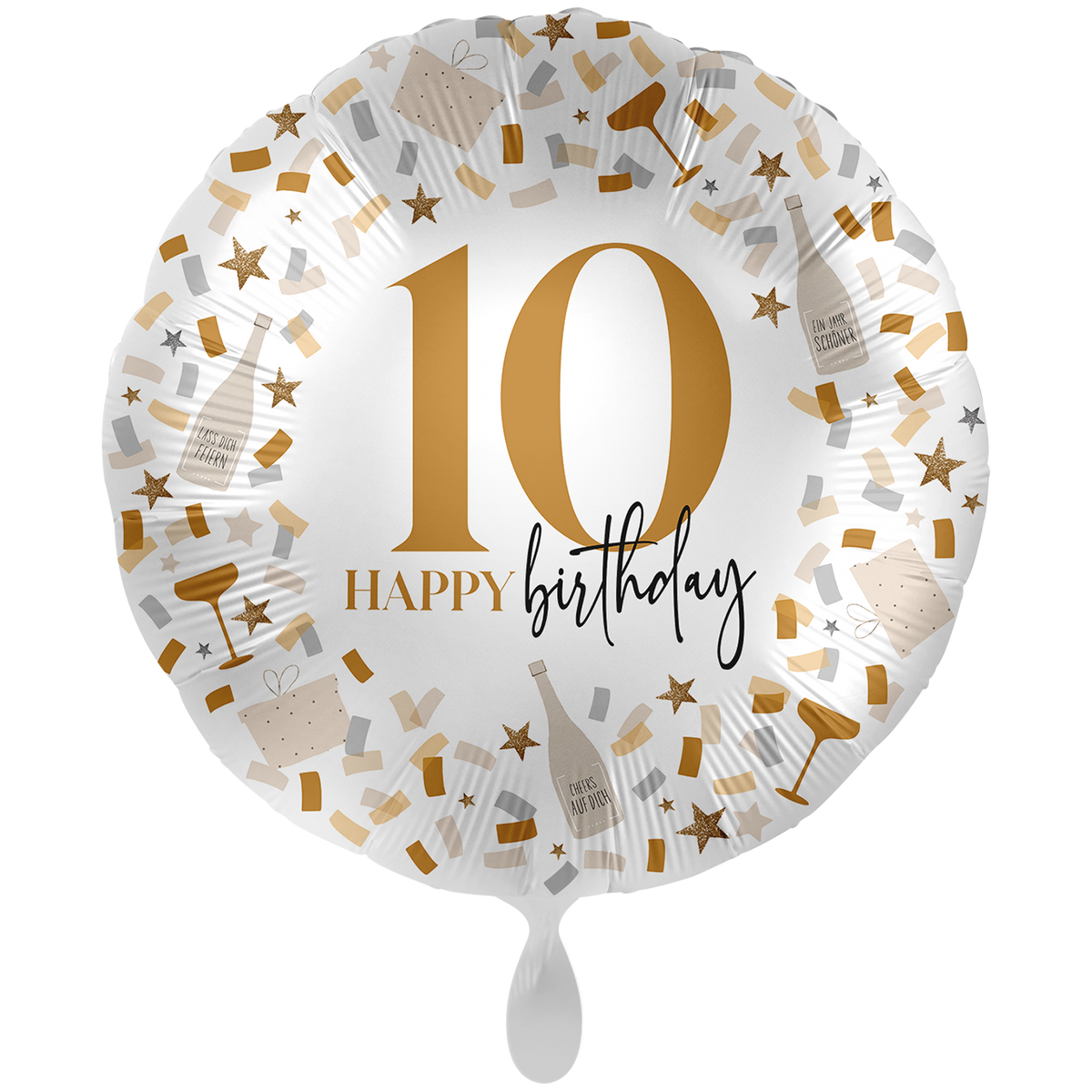 1 Ballon XXL - Hello to Another Birthday 10 - NLD