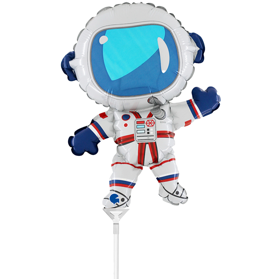10 mini luchtballonnen - astronaut (onverpakt)