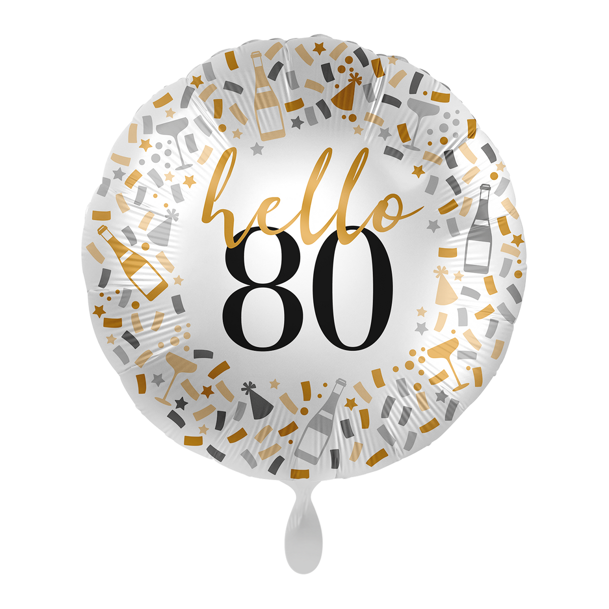 1 Ballon - Hello 80 - UNI