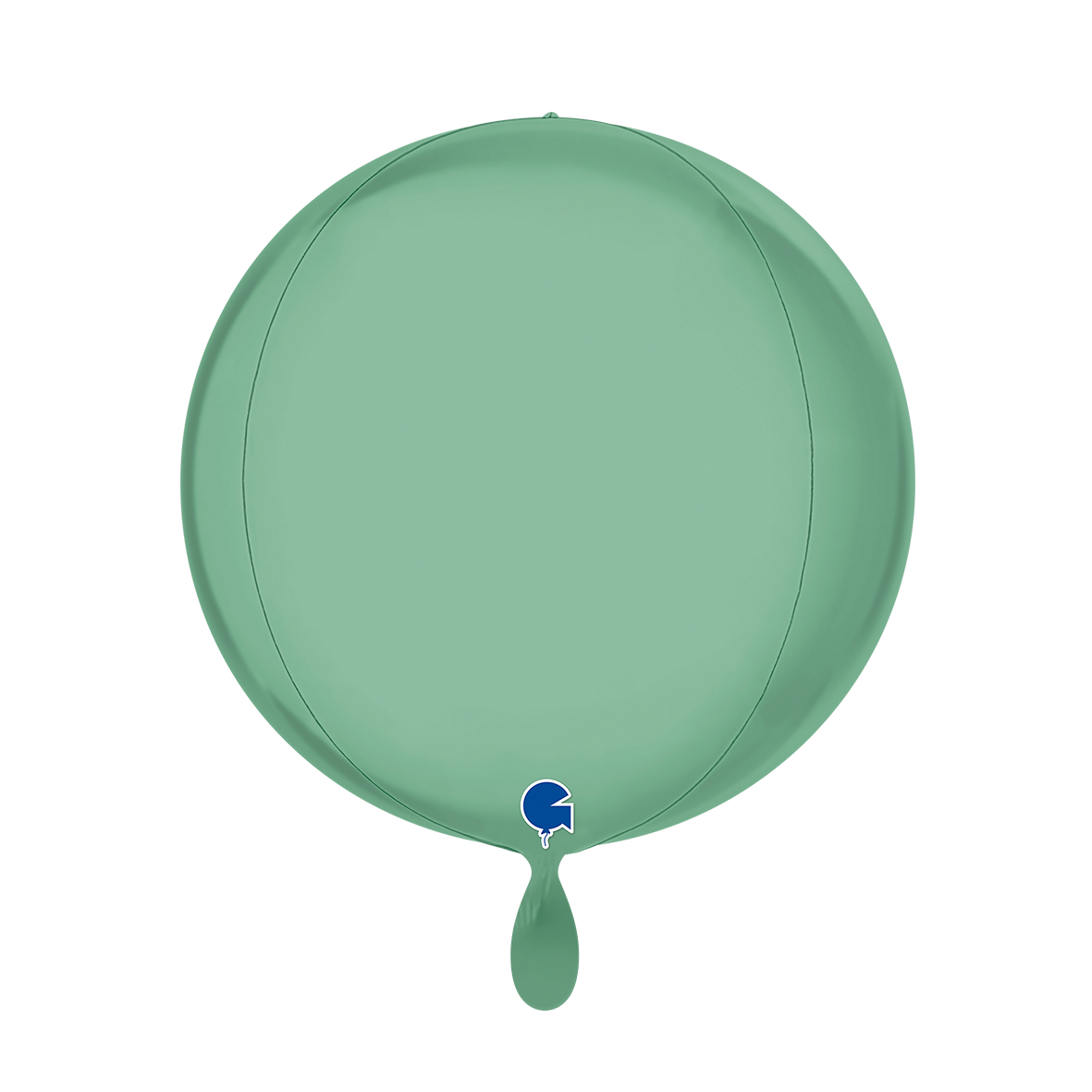 1 Ballon 4D - Globe - Platinum Tiffany