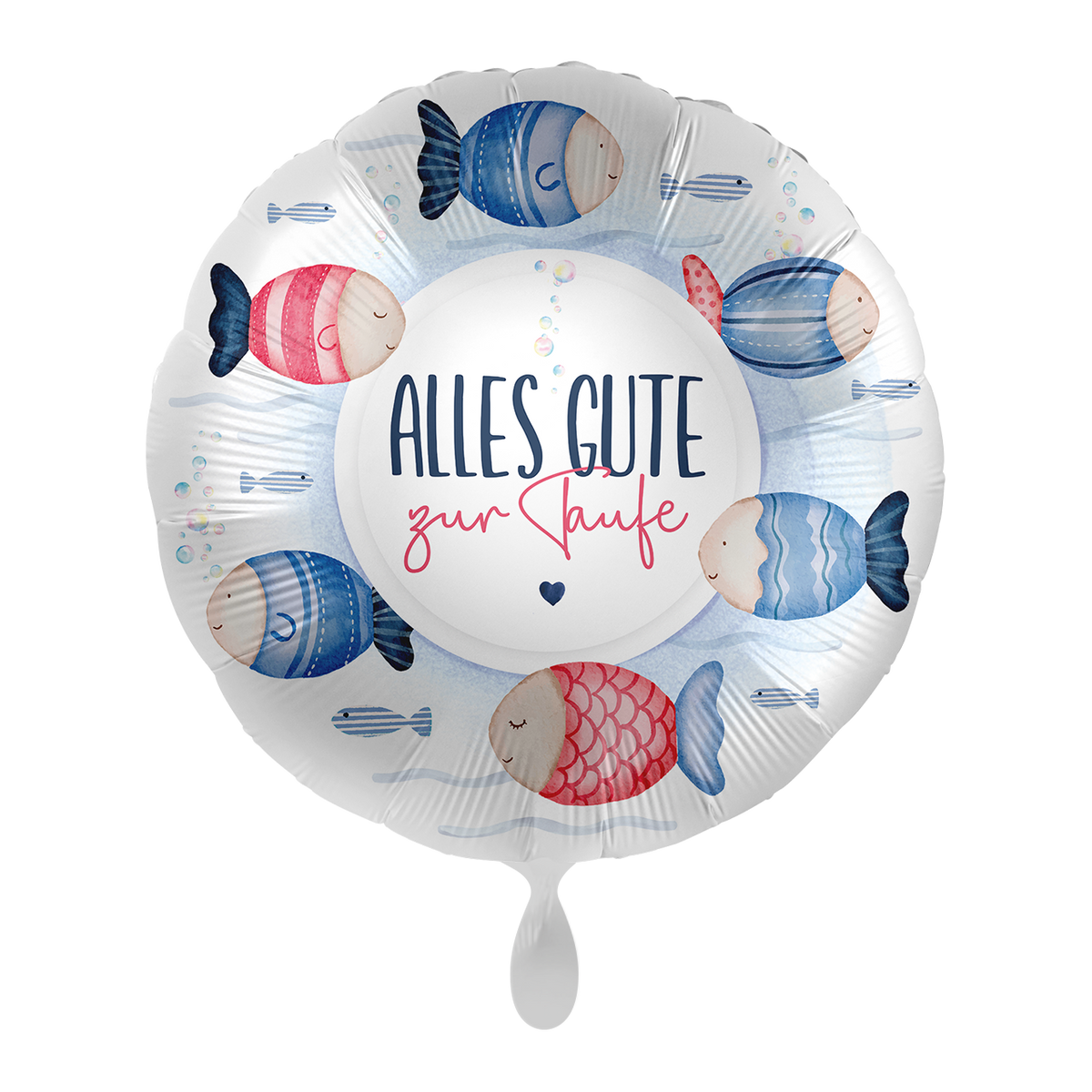 1 Ballon - Fische taufen - DEU