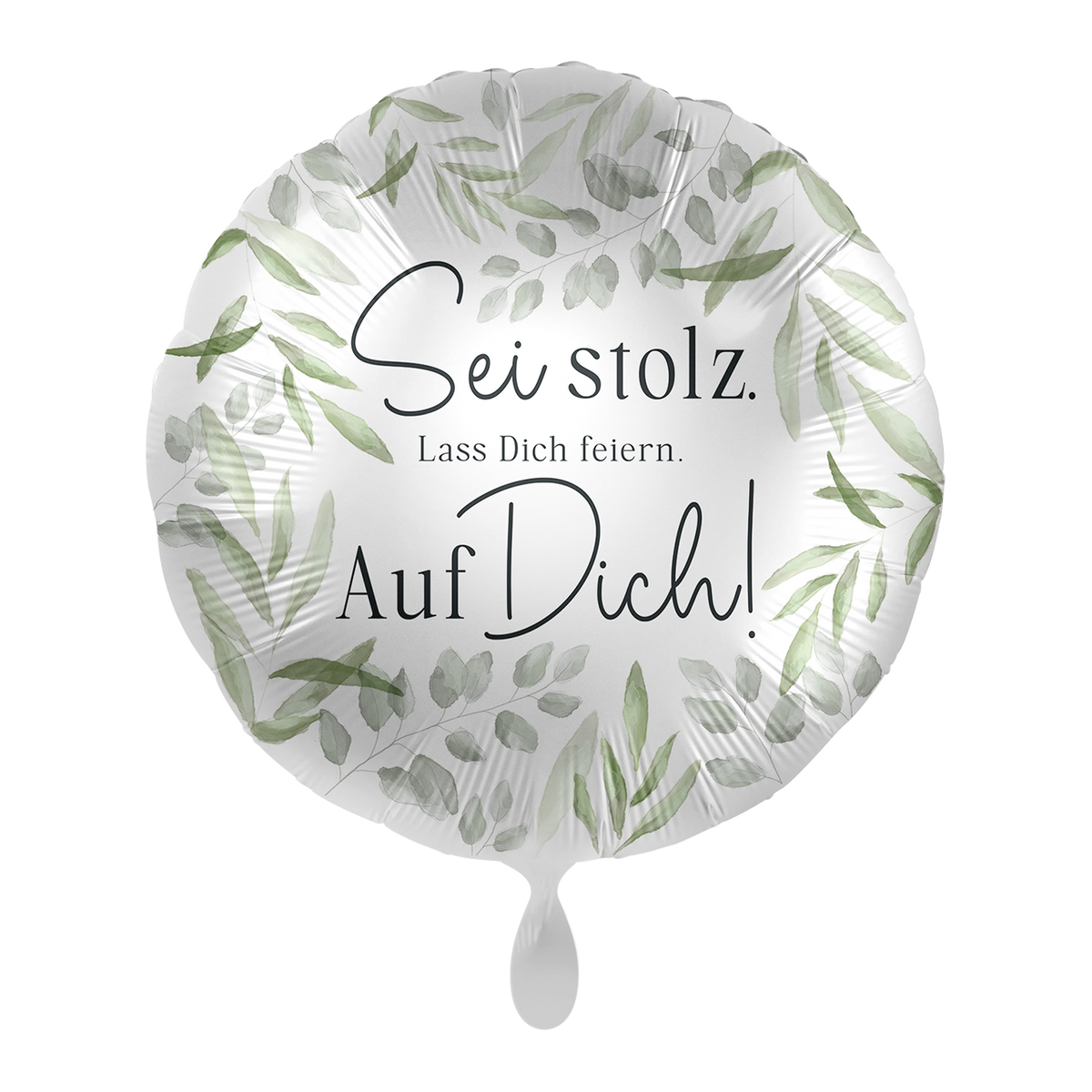 1 Ballon - Wees trots en vier feest! - NED