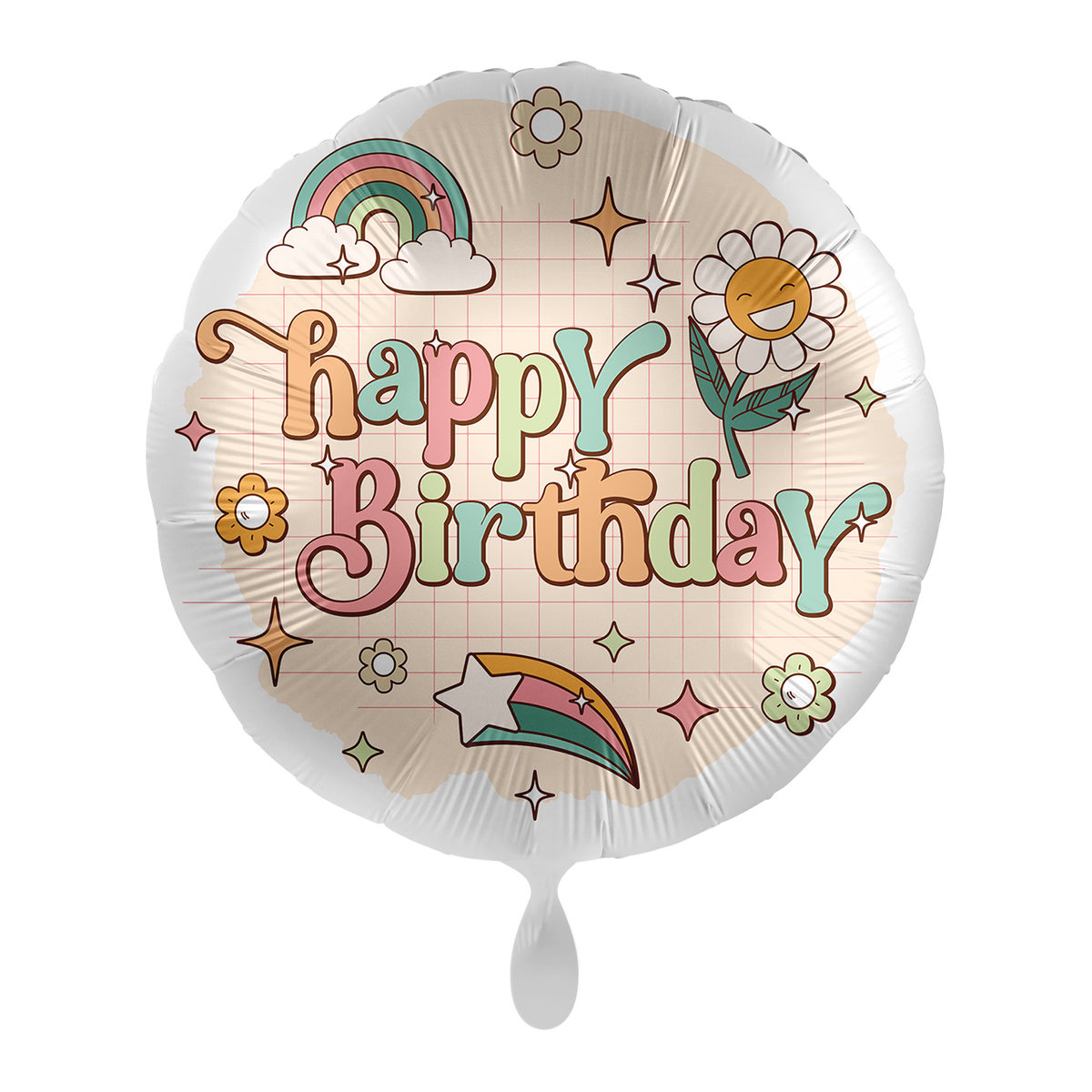 1 Ballon - Groovy Birthday - ENG