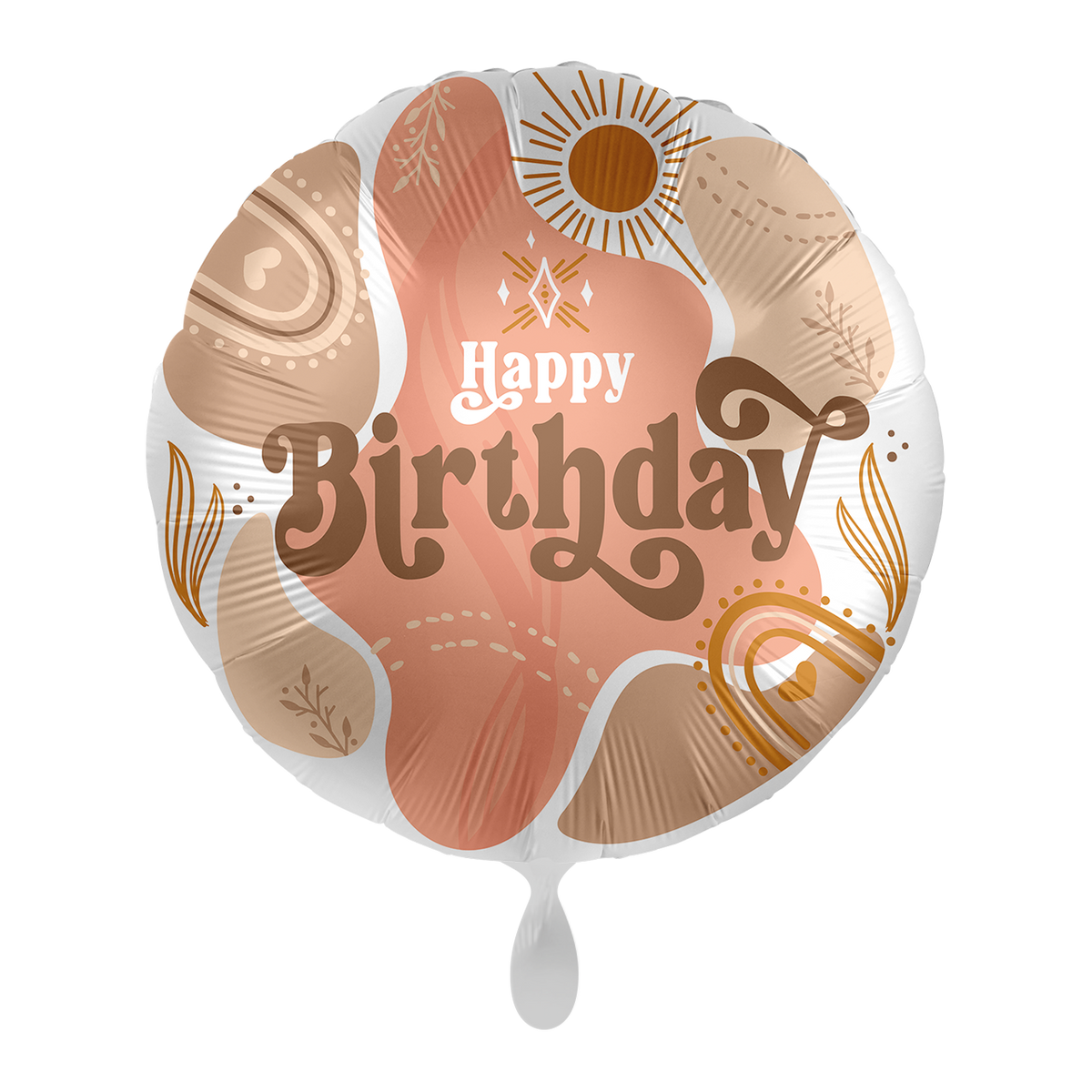 1 Ballon - Boho Verjaardag - ENG