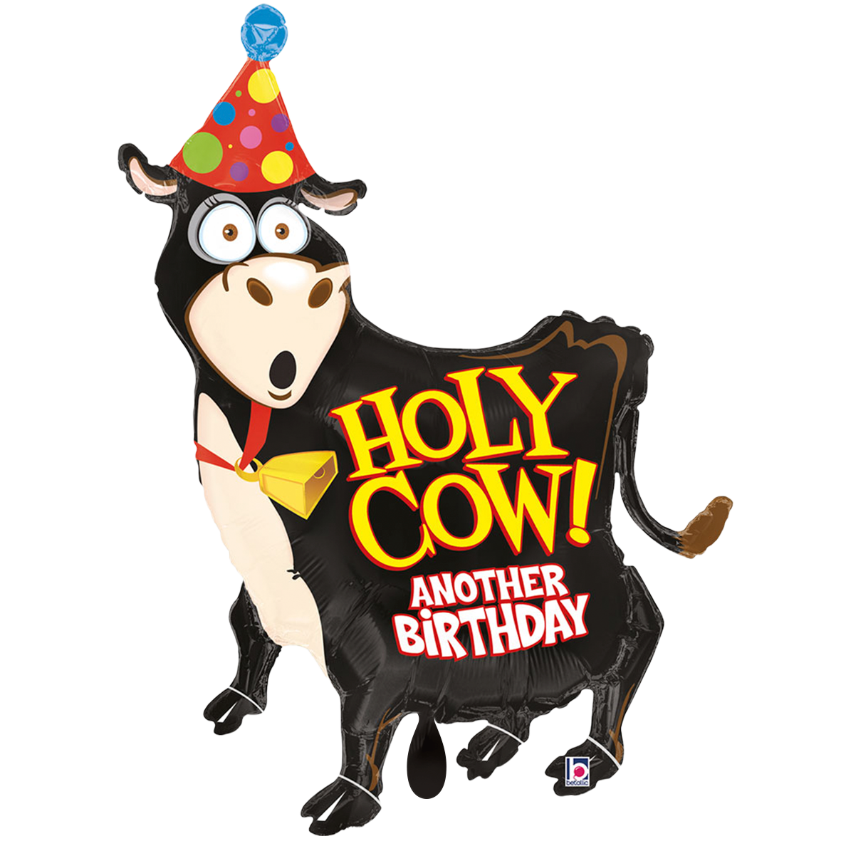 1 Ballon XXL - Holy Cow Birthday