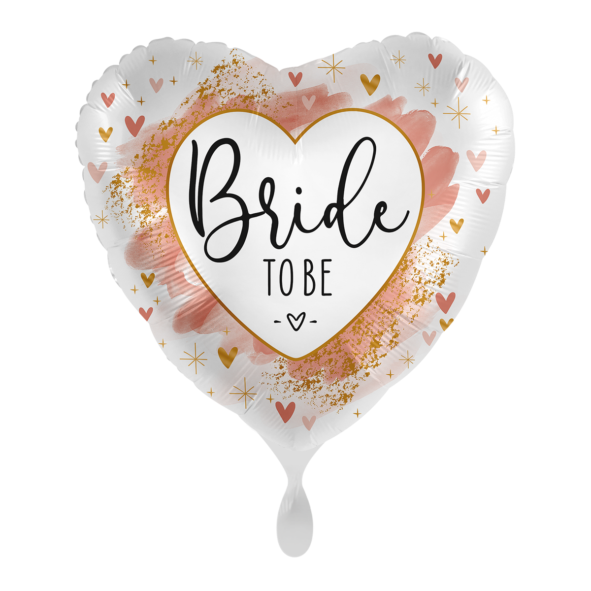 1 Ballon - Bride to be Aquarel - NL