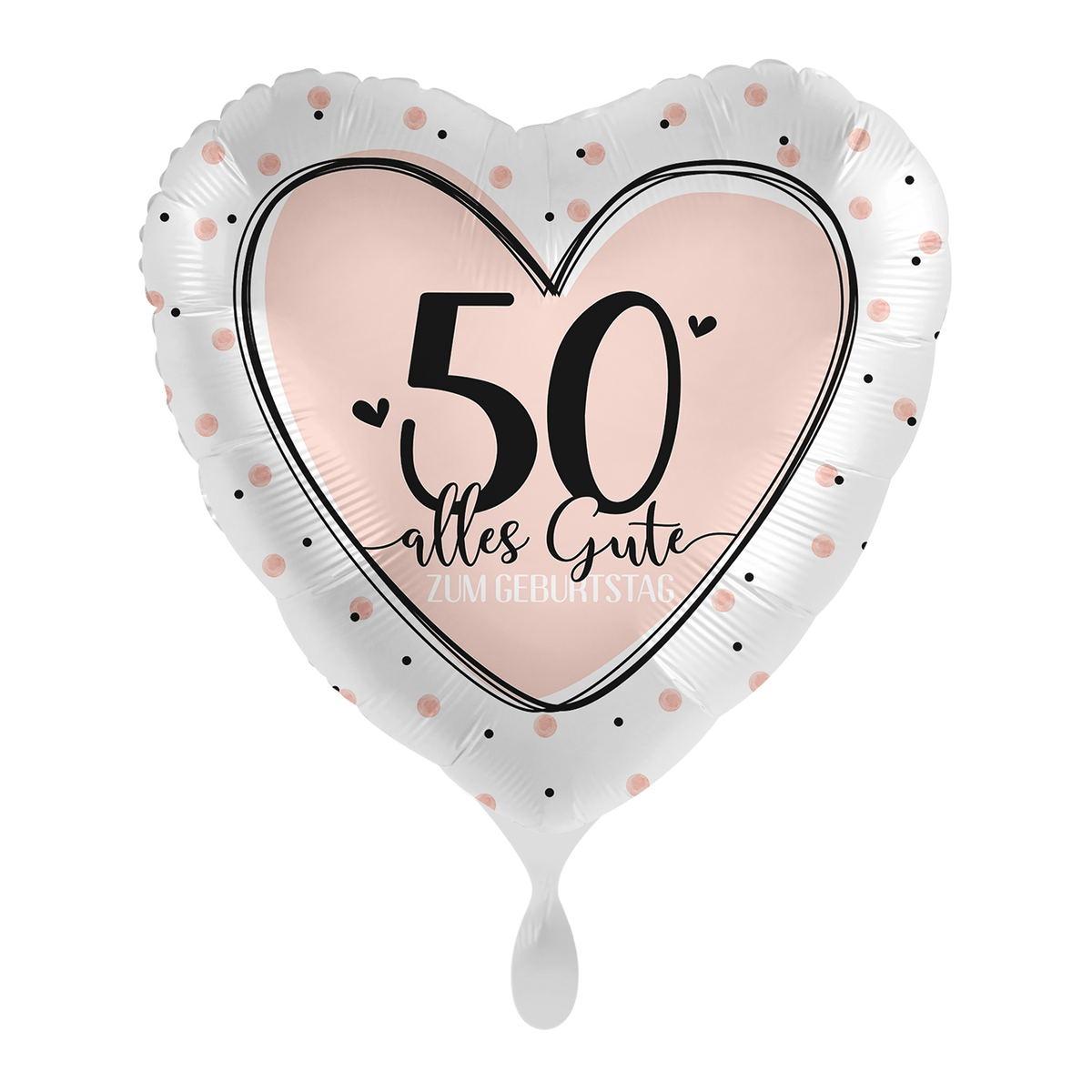 1 Ballon - Lovely Birthday 50 - NL