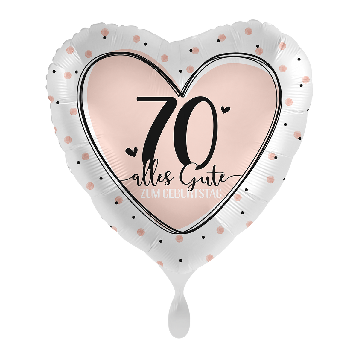 1 Ballon - Lovely Birthday 70 - NED