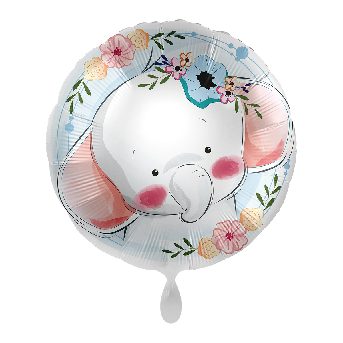1 Ballon - Süßer Elefant - UNI
