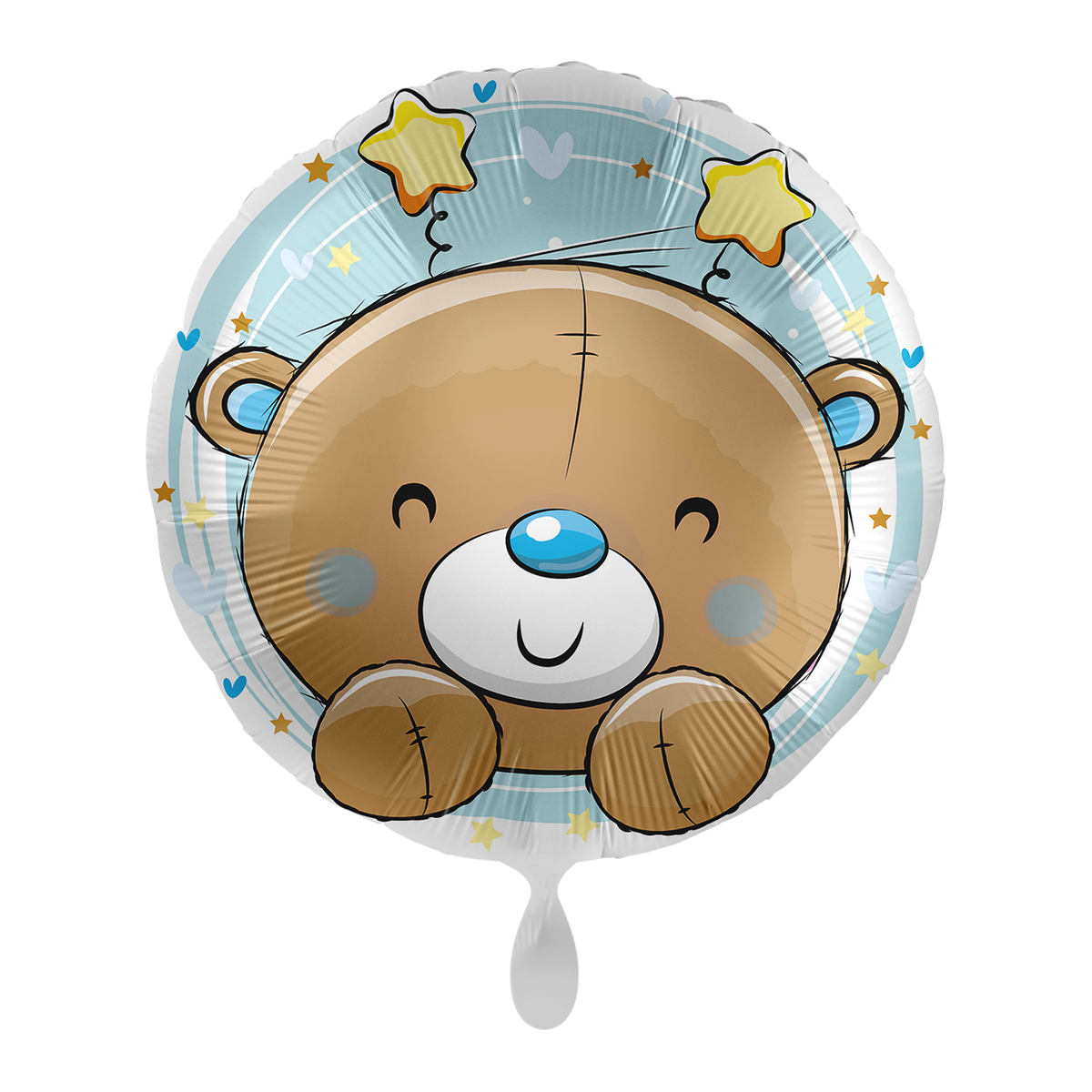 1 Ballon - Beer blauw - UNI