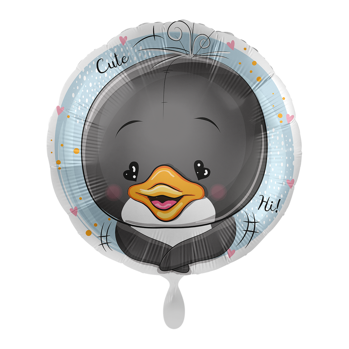 1 Ballon – Süßer Pinguin – NL