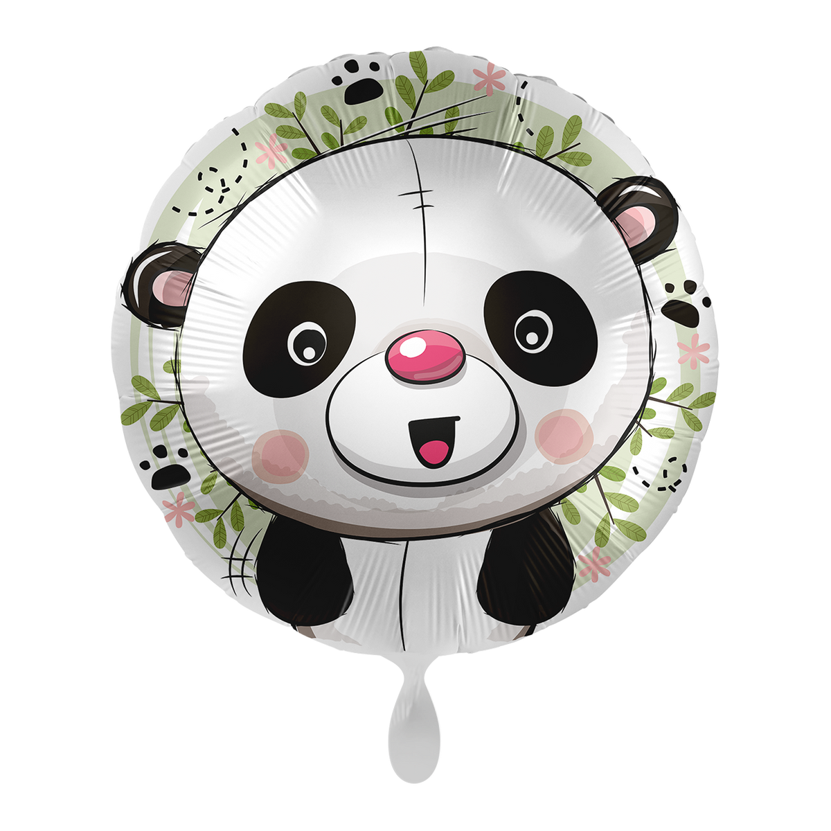 1 Ballon – Happy Panda Bär – UNI