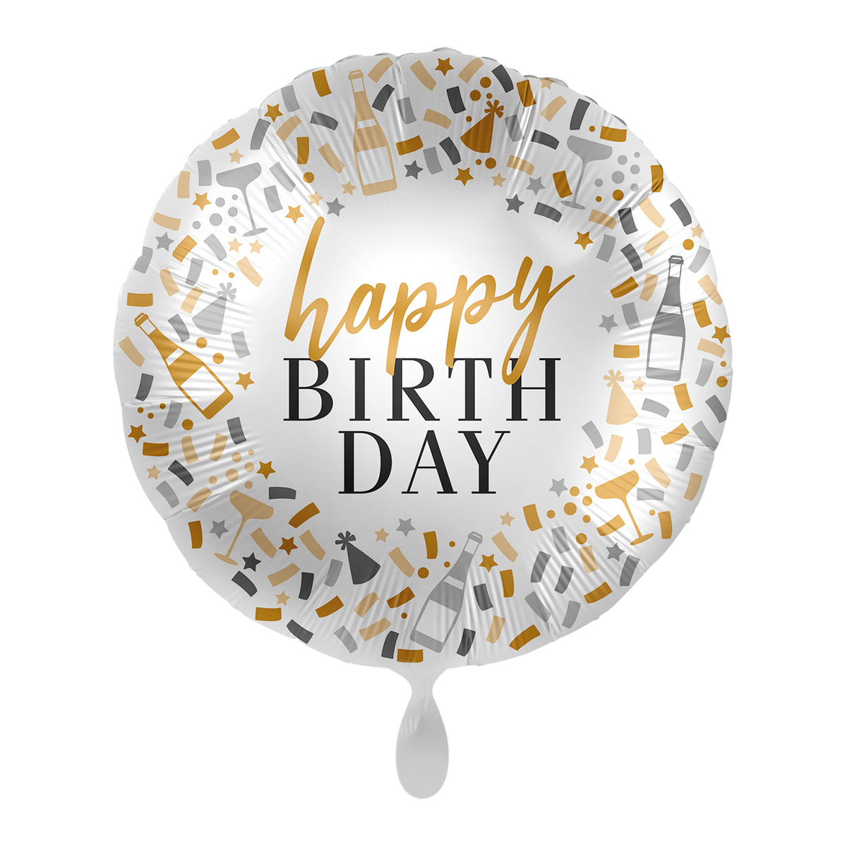 1 Ballon - Hello Happy Birthday - NL