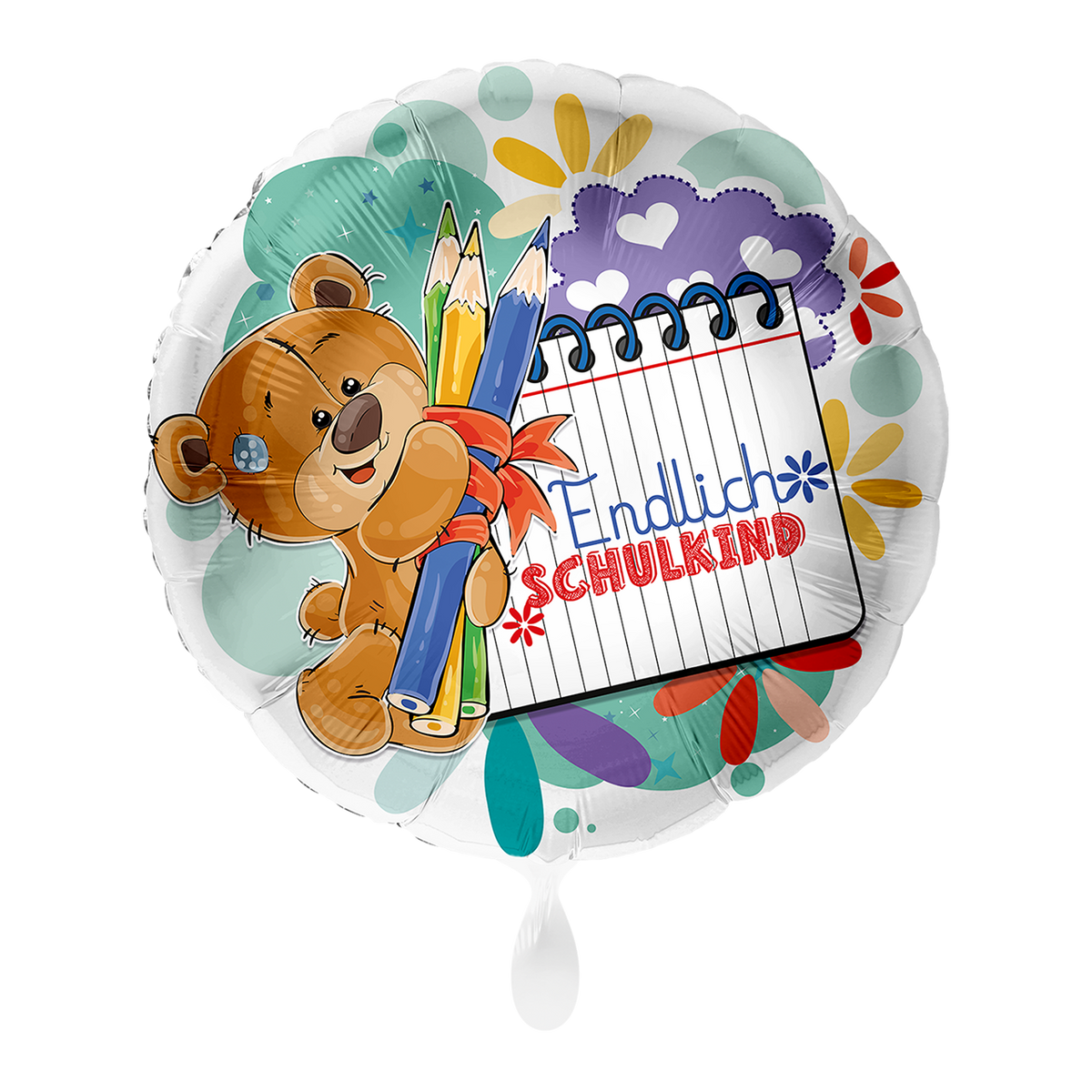 1 Ballon - Beer Eindelijk schoolkind