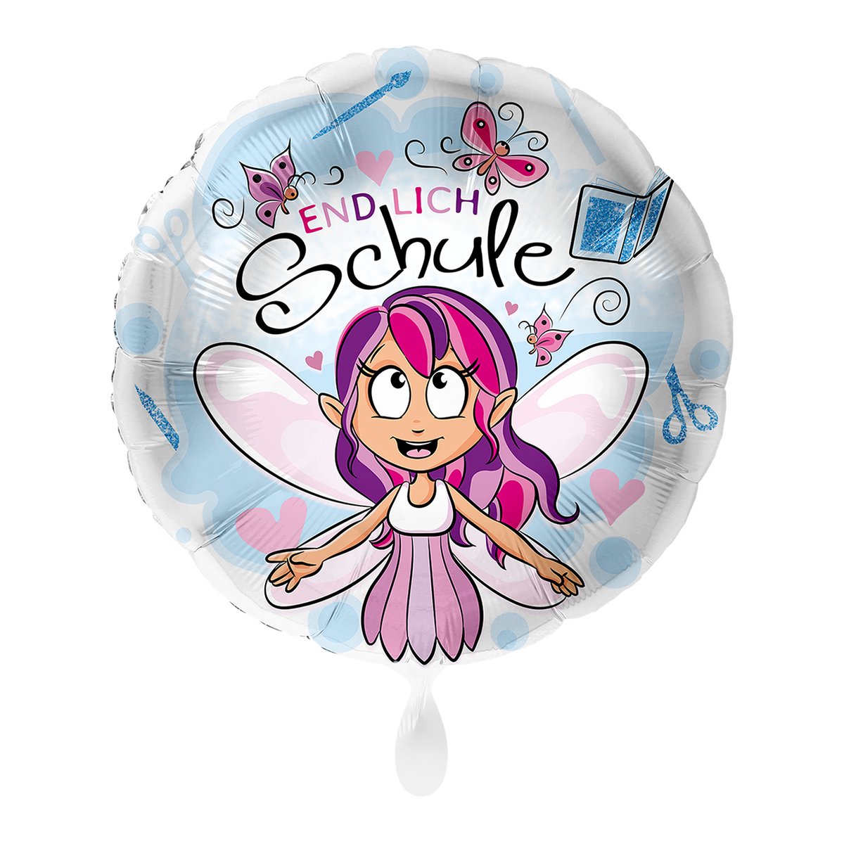 1 Ballon - Fee Eindelijk school