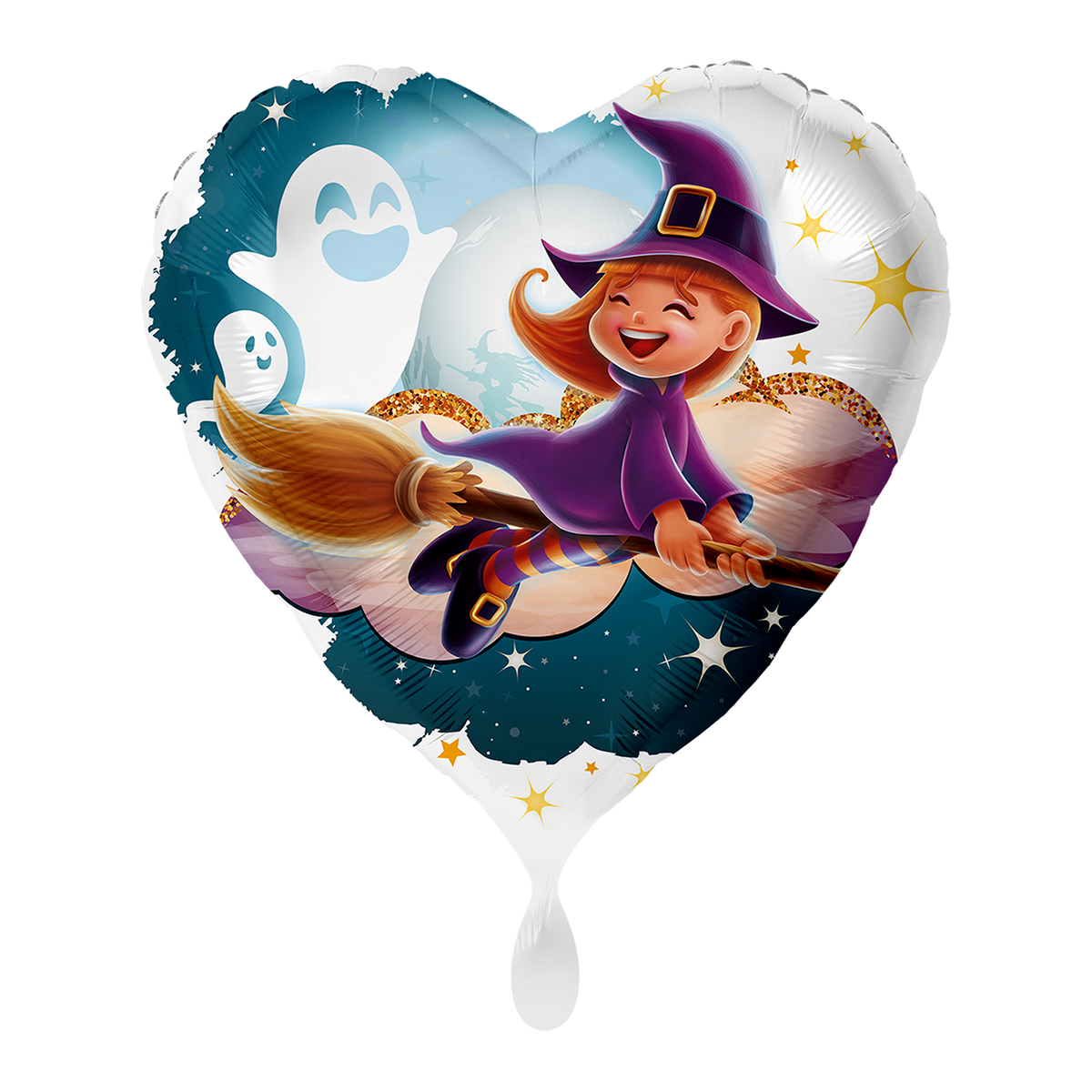 1 Ballon - Kleine Hexe - UNI