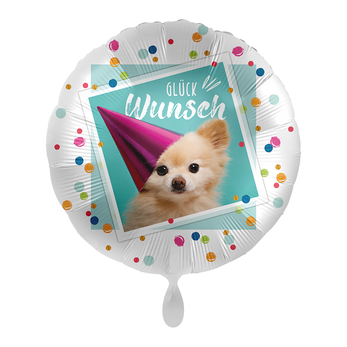 1 Ballon - Gefeliciteerd Lieve Puppy