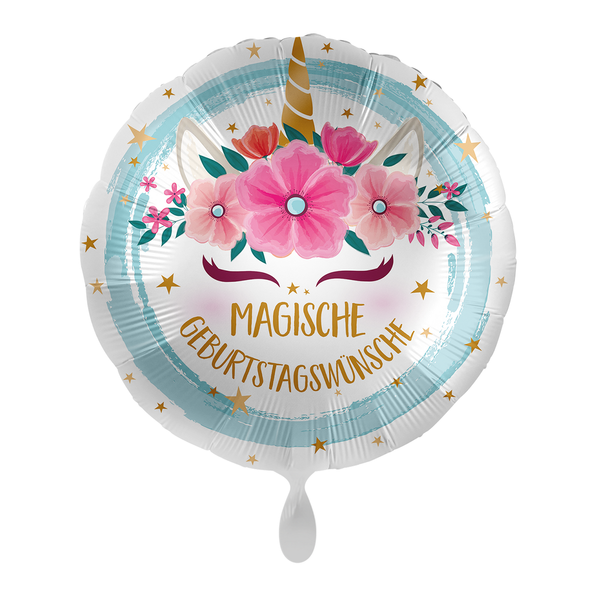 1 Ballon - Einhorn Boho - NED