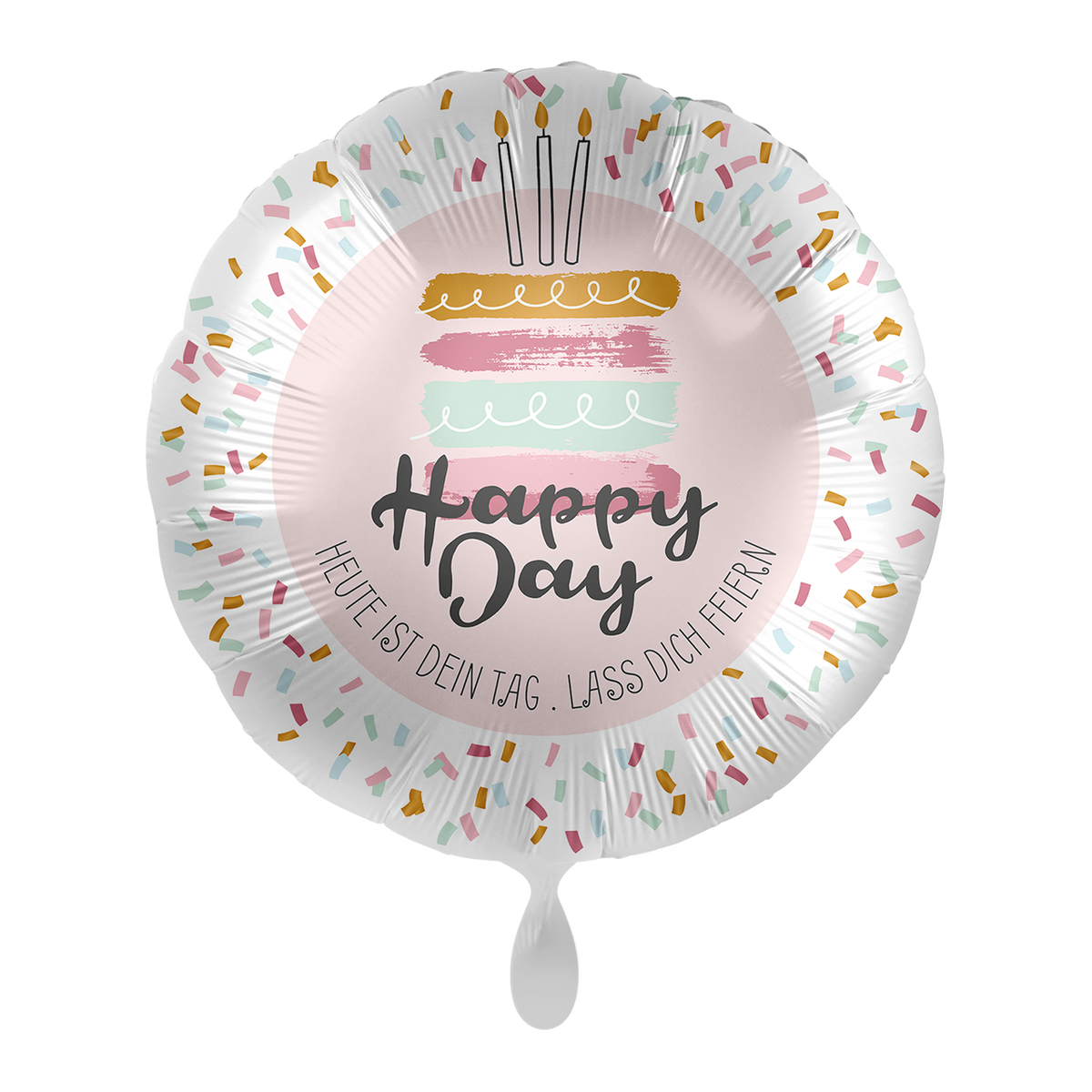 1 Ballon - Happy Day Kuchen - NL