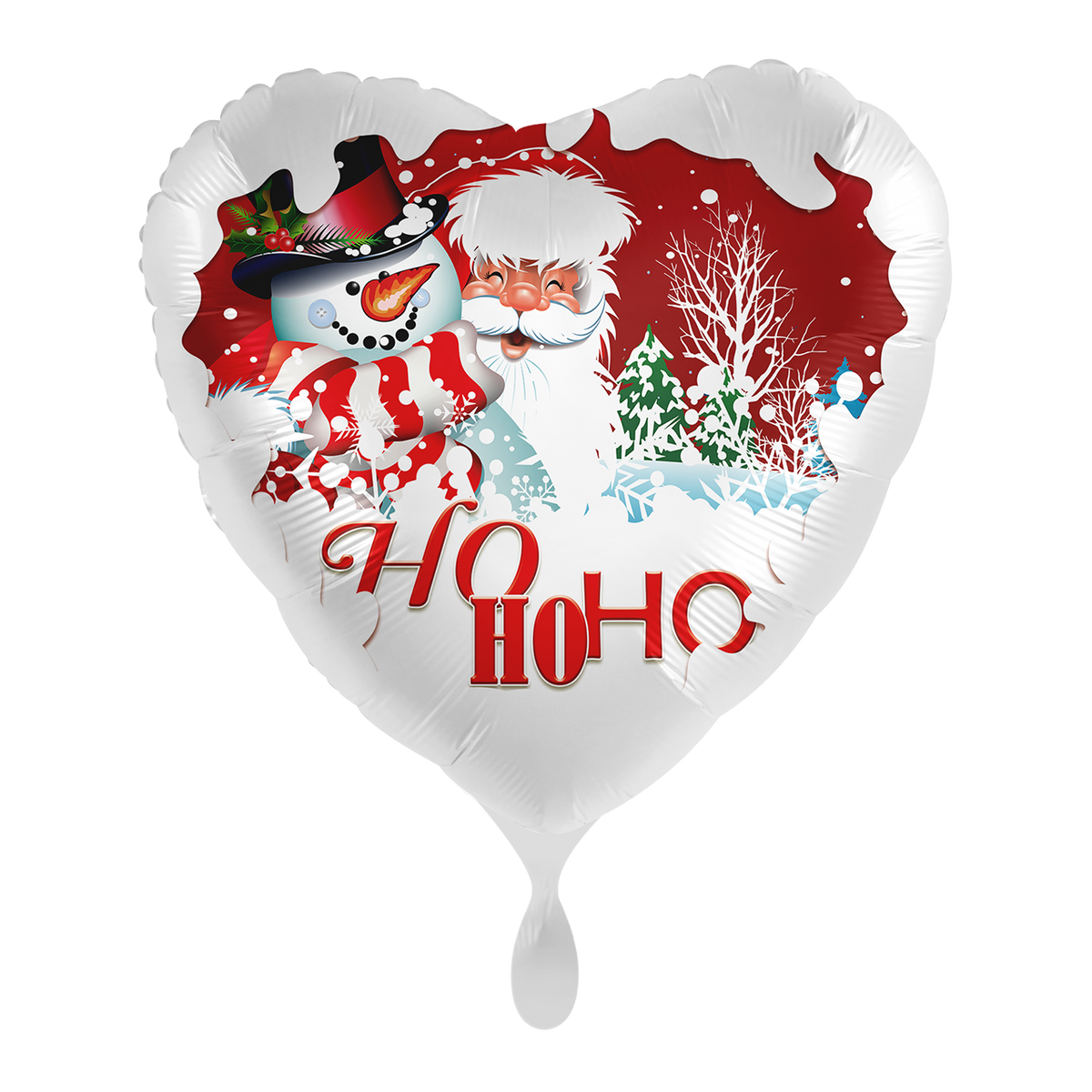 1 Ballon - Happy Santa - UNI