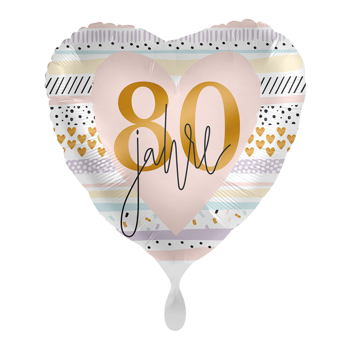 1 ballon - Creamy Blush 80 - Duits