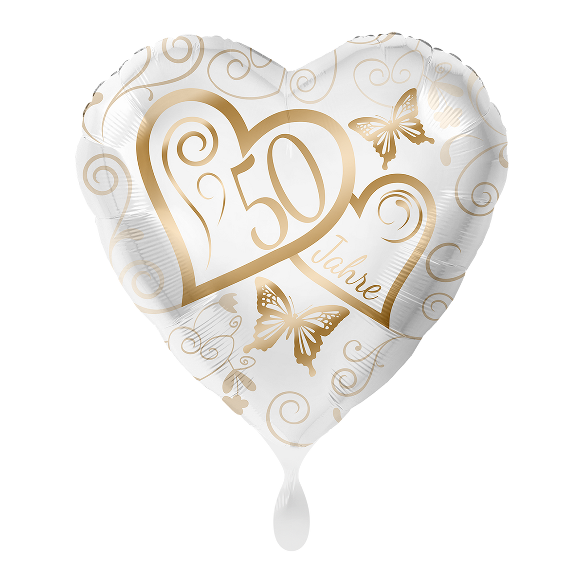 1 Ballon - Harten 50 Jaar