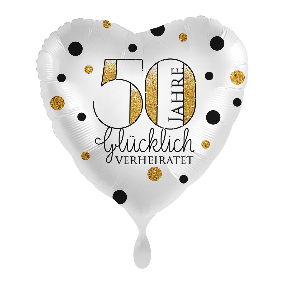 1 Ballon - 50 jaar gelukkig