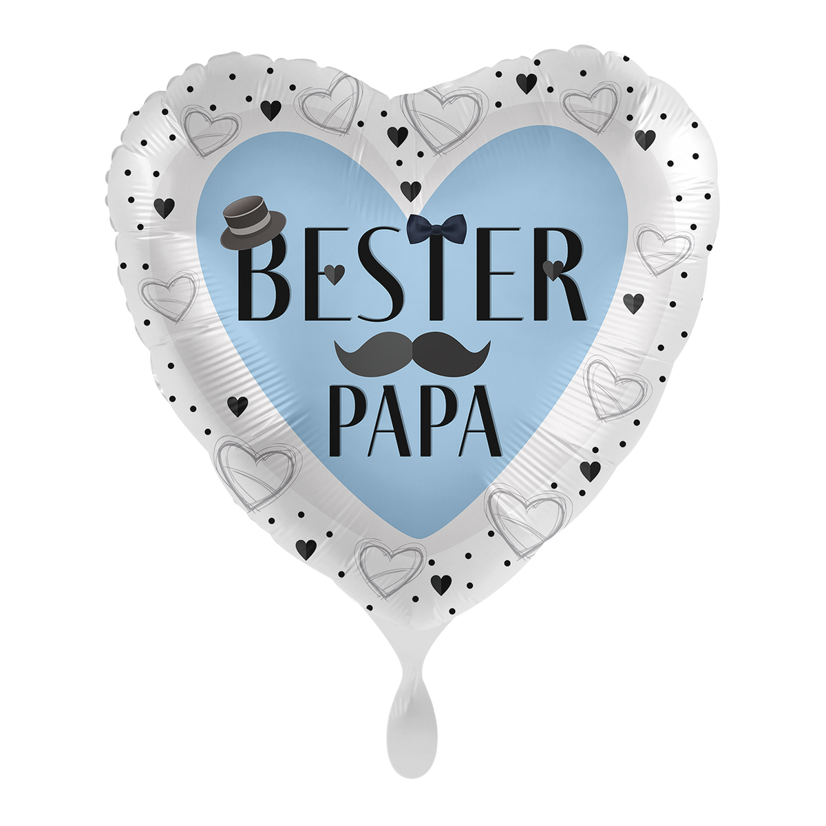 1 Ballon - Beste Papa Hart