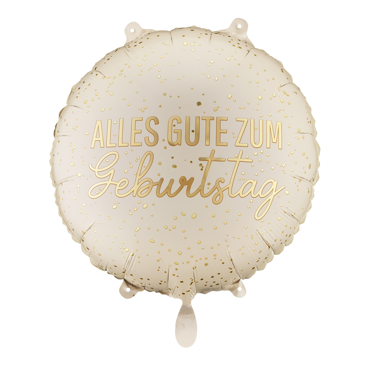1 Ballon - Alles Gute Zum Geburtstag - Crème