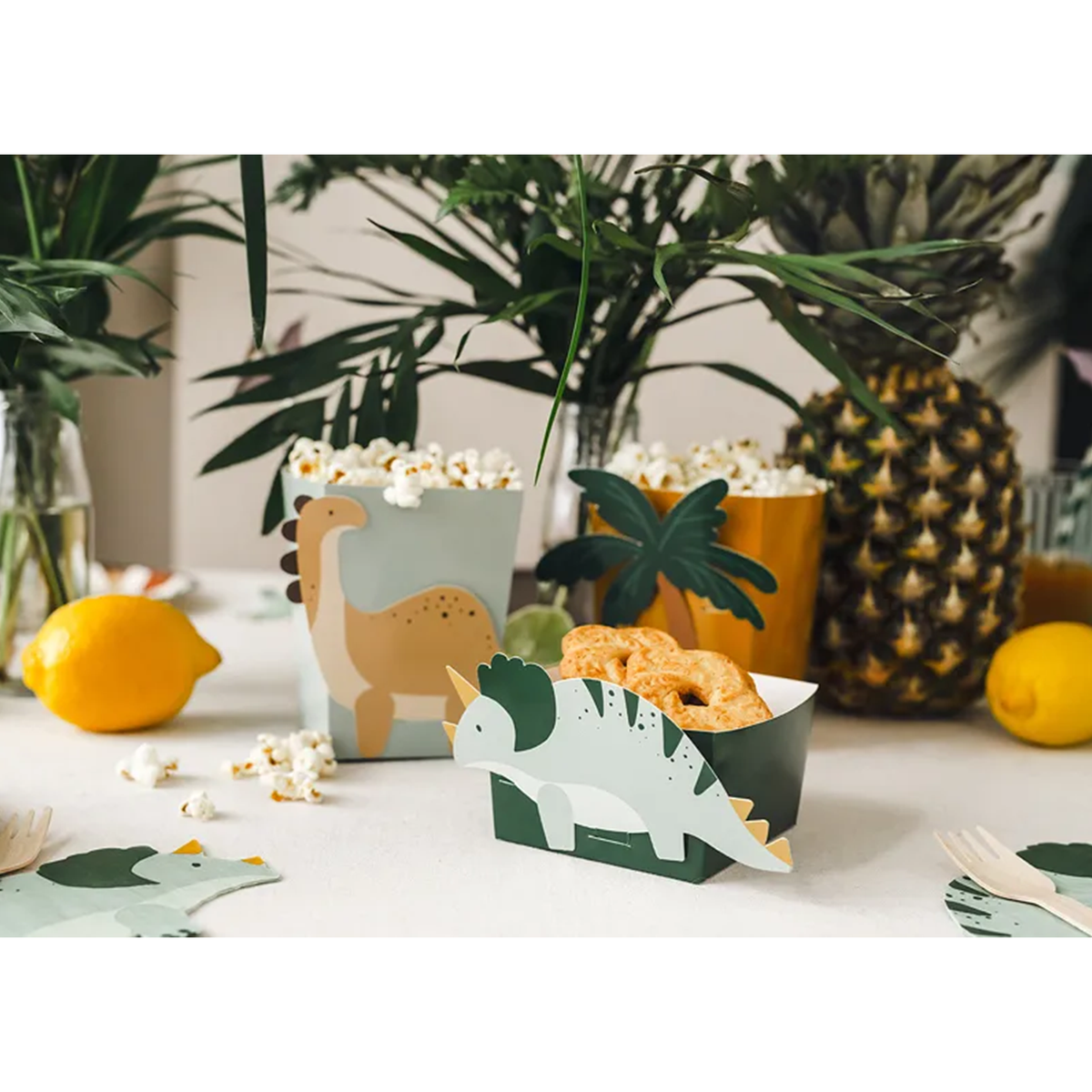 6 snackboxen - dinosaurus