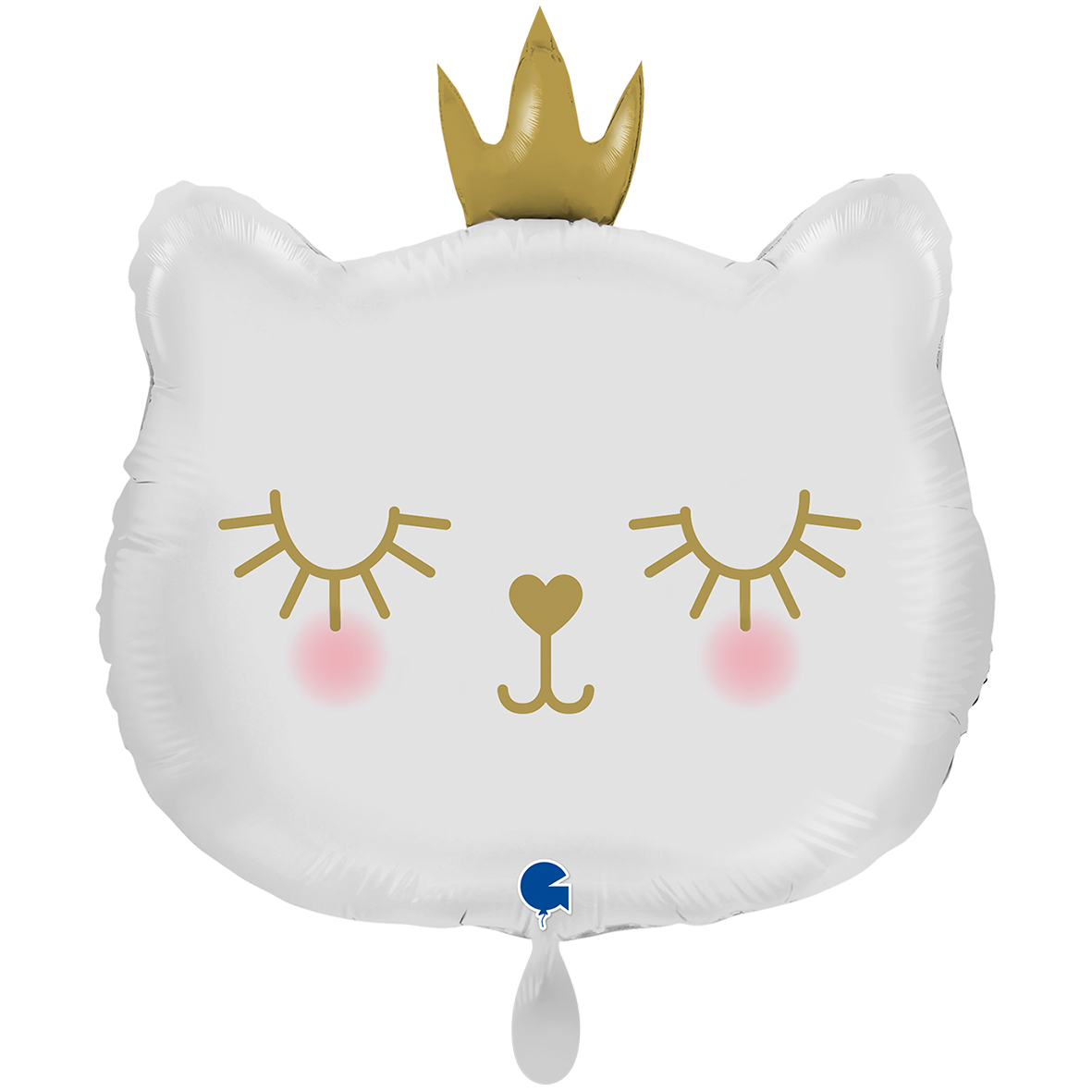 1 Ballon XXL - Kat Prinses - Wit