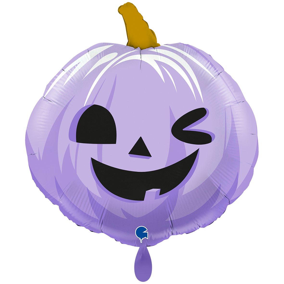 1 Ballon XXL - Funny Pumpkin Lilac